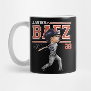 javier baez detroit cartoon Mug